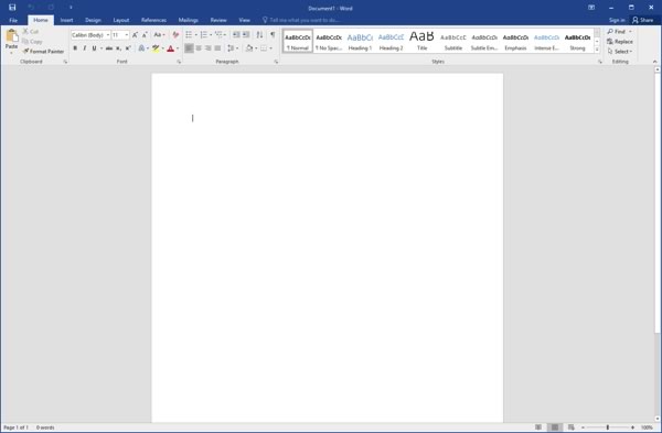 Blank Document